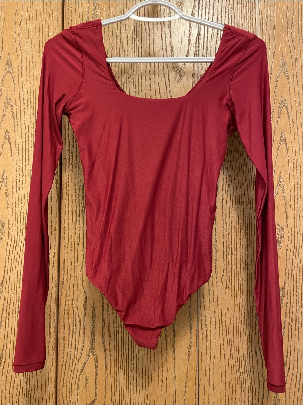 Aerie Long Sleeve Scoop Neck Bodysuit